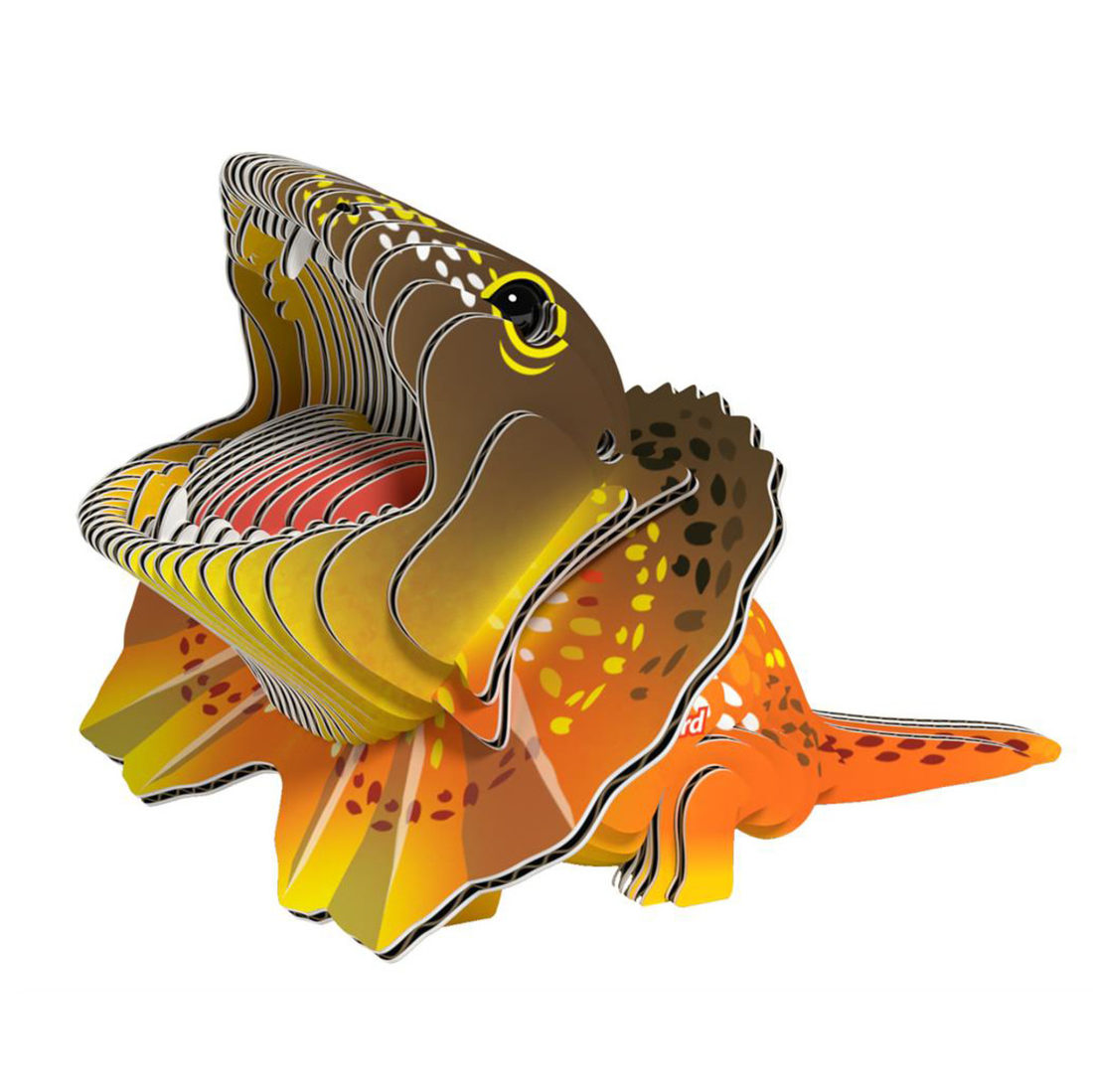 Eugy 3D karton wild dier - hagedis