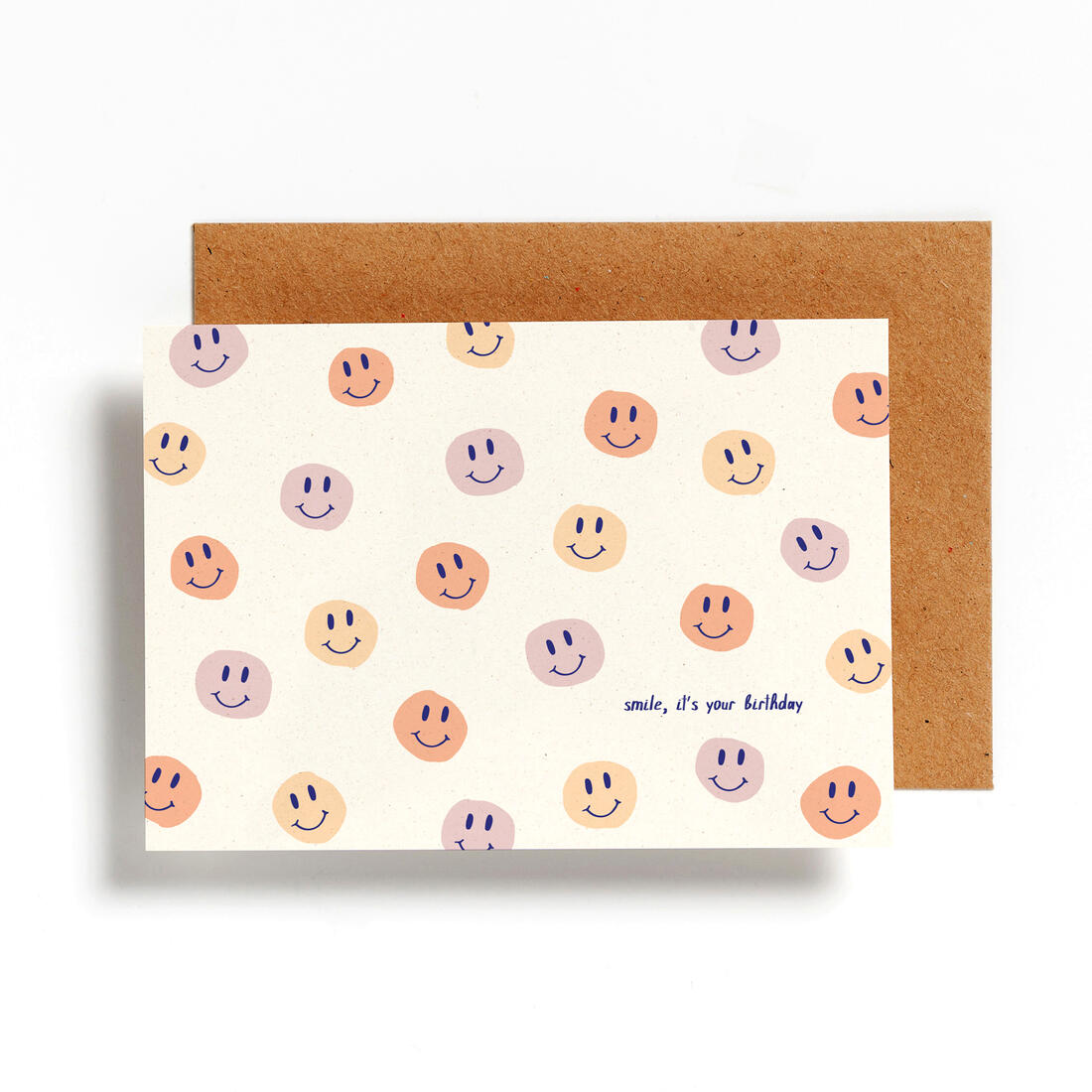 Wenskaart - Smiley it's your birthday