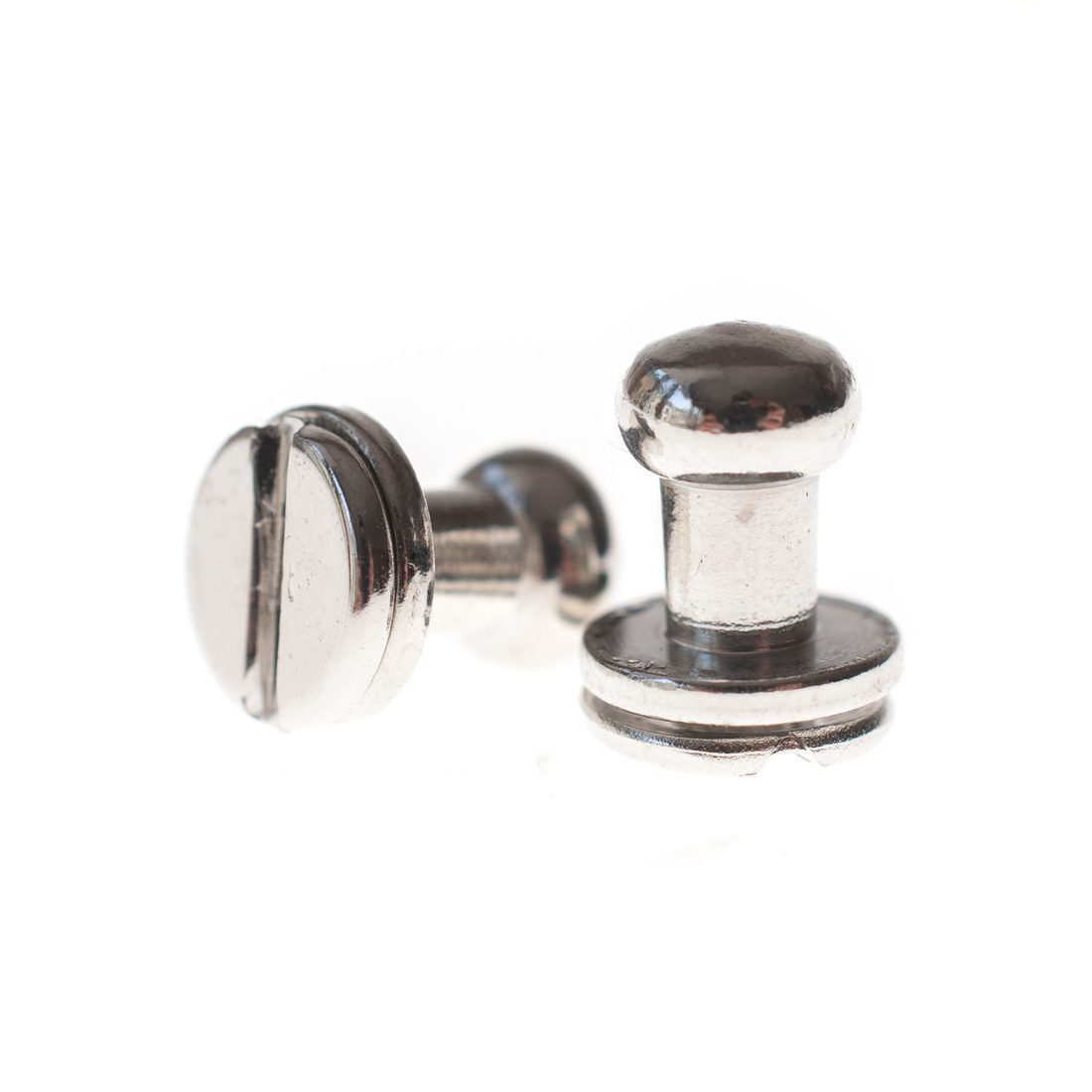 Geweerknop voor leder 6 stuks Geweerknop voor leder 6 stuks