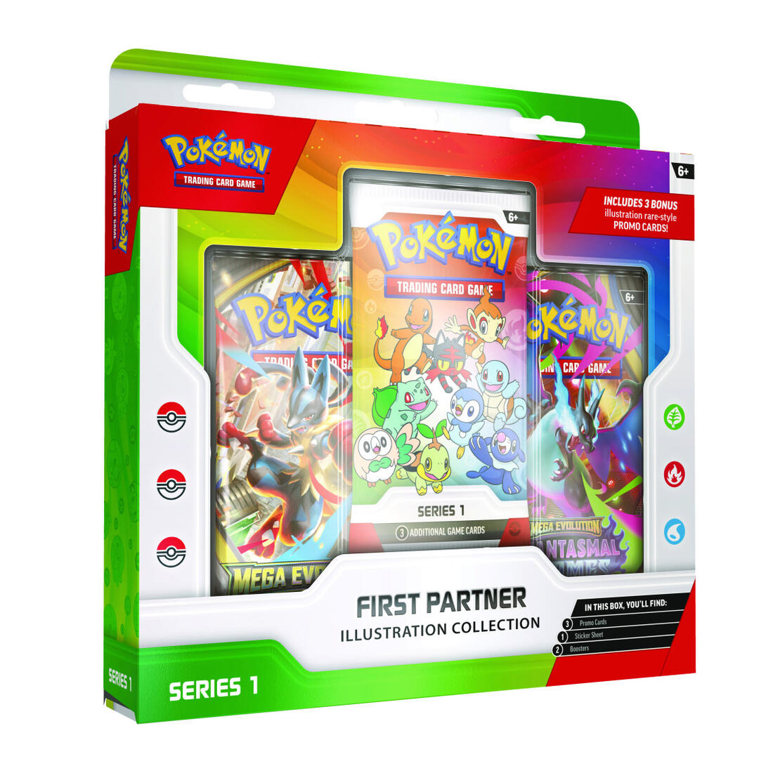 Pokémon ex box start 1 - 2026/03 (3 boosters)