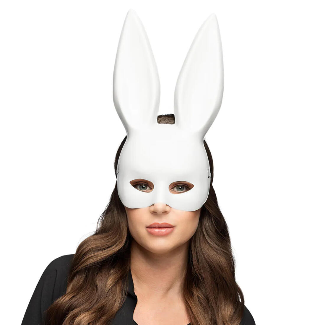 Oogmasker konijn wit