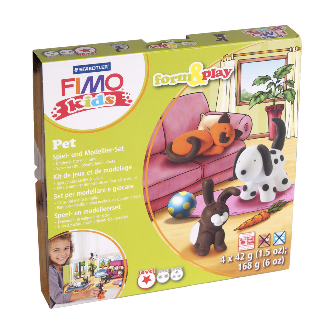 Fimo Kids speelset Huisdieren Fimo Kids speelset Huisdieren