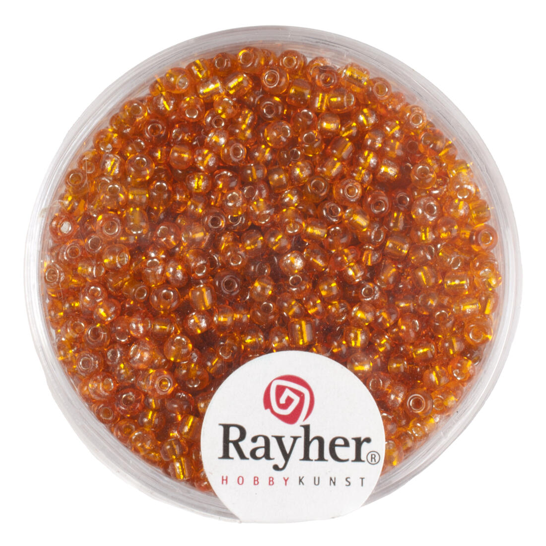 Glasparel 2 mm 17 g met zilverkern Glasparel 2 mm 17 g met zilverkern