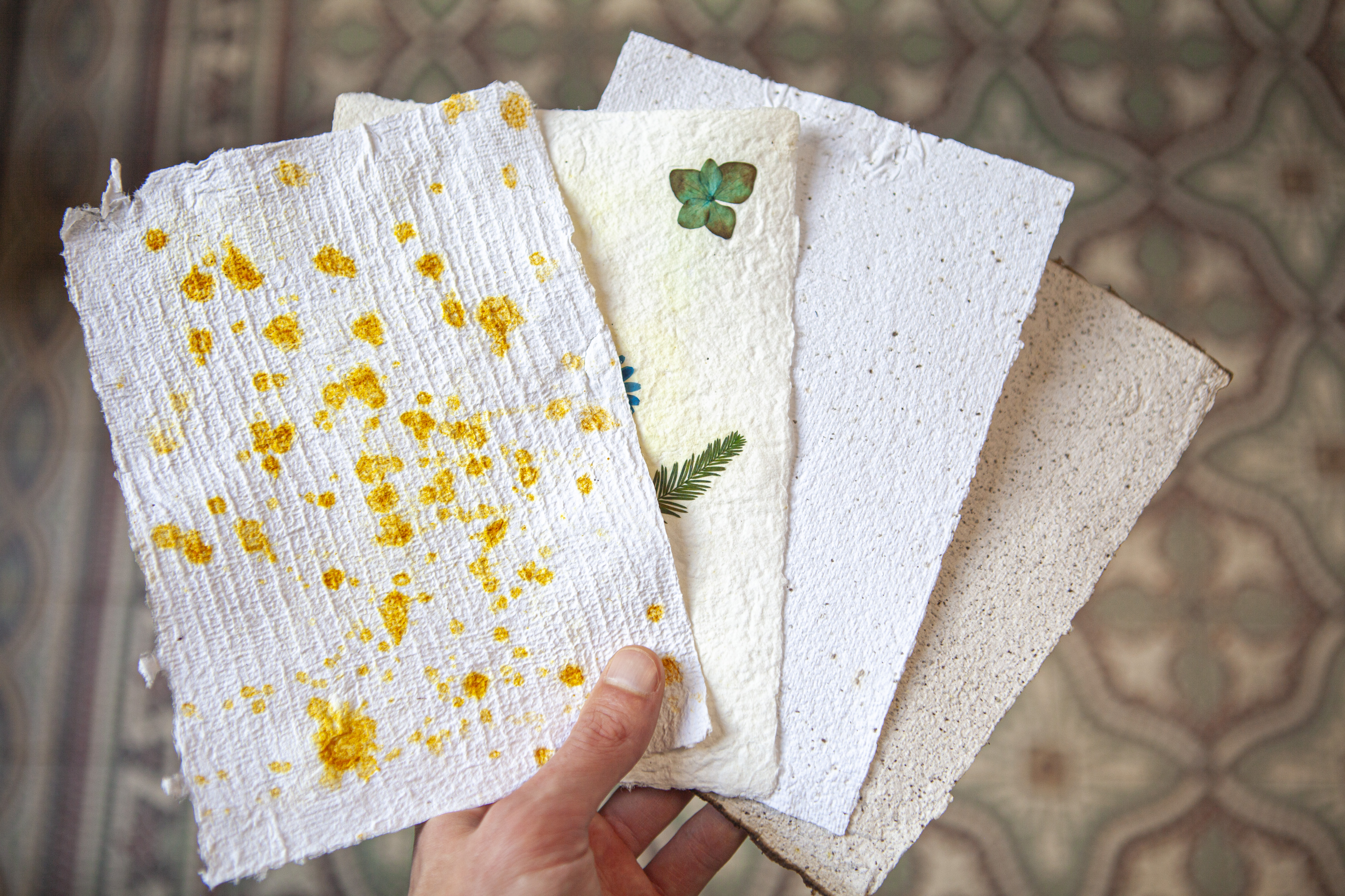 Knutselidee: papier scheppen