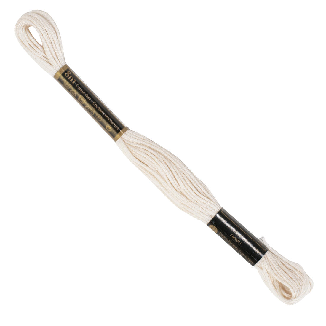 nr 0387 splitkatoen borduurgaren beige