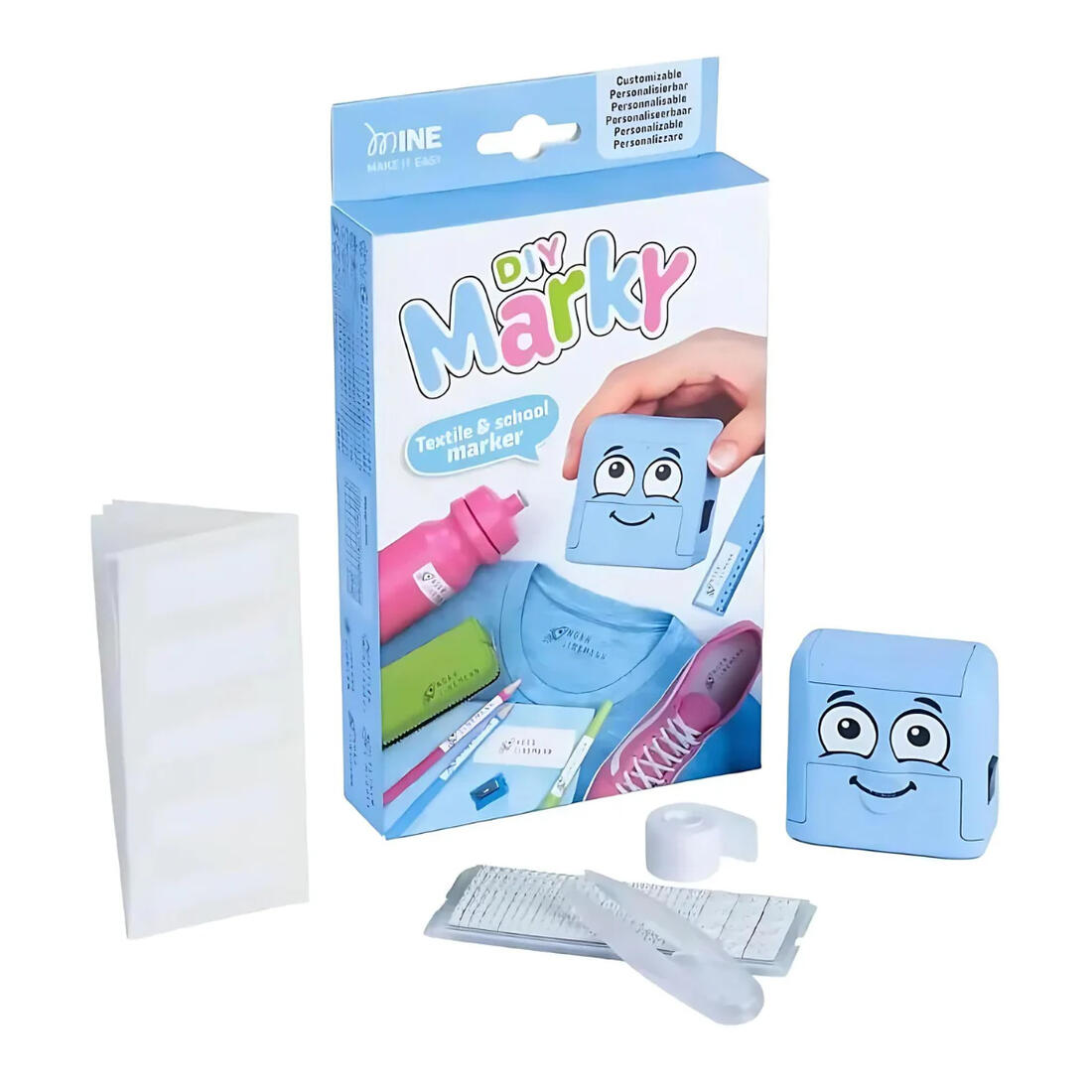Marky textiel & school stempel 
