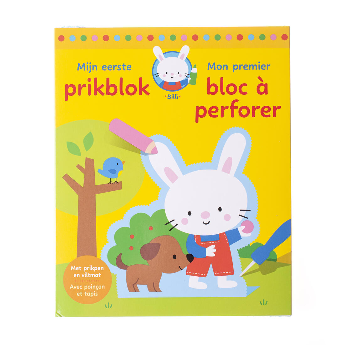 Mijn eerste prikblok - Spelen en leren met Billi