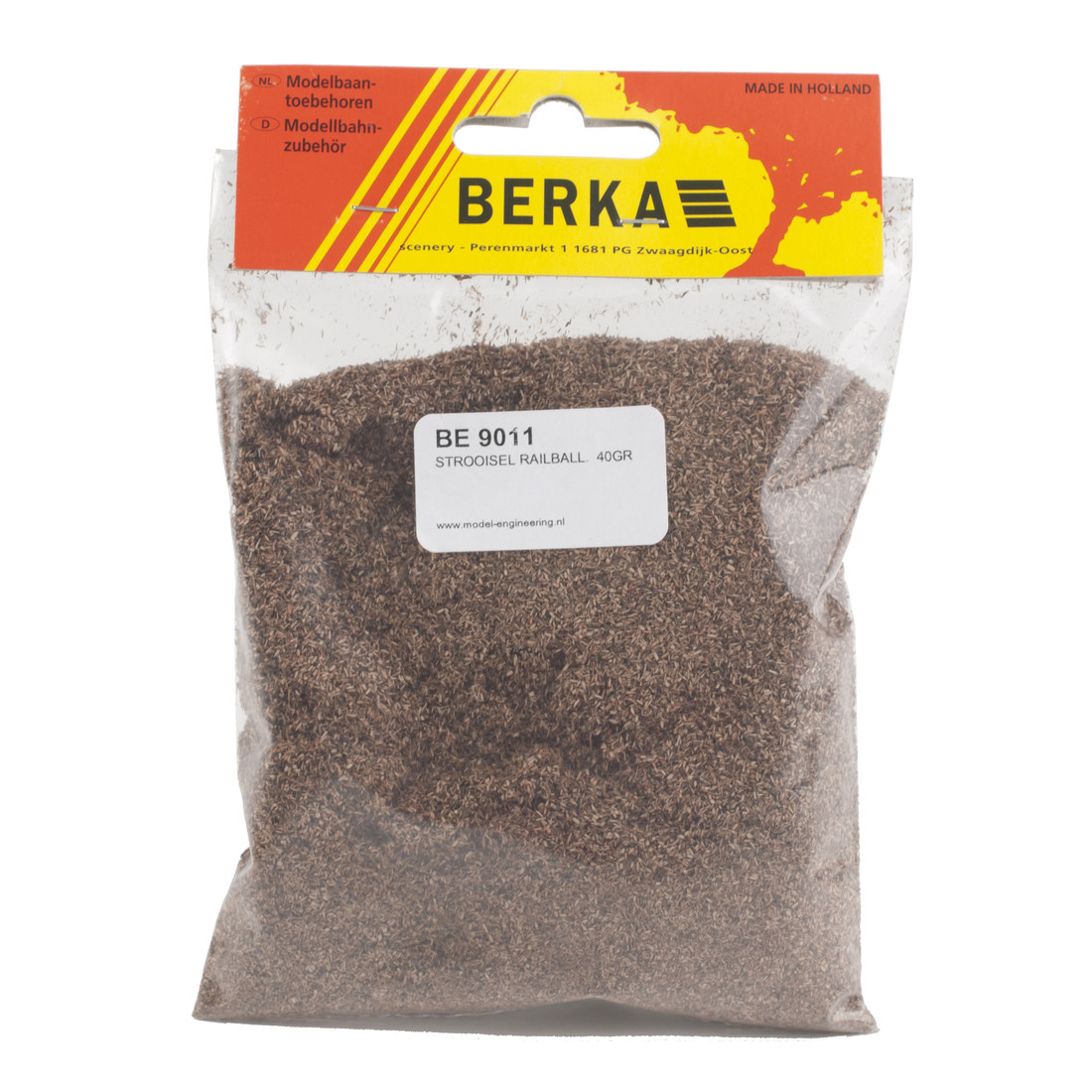 Berka houtstrooimater. 40 g