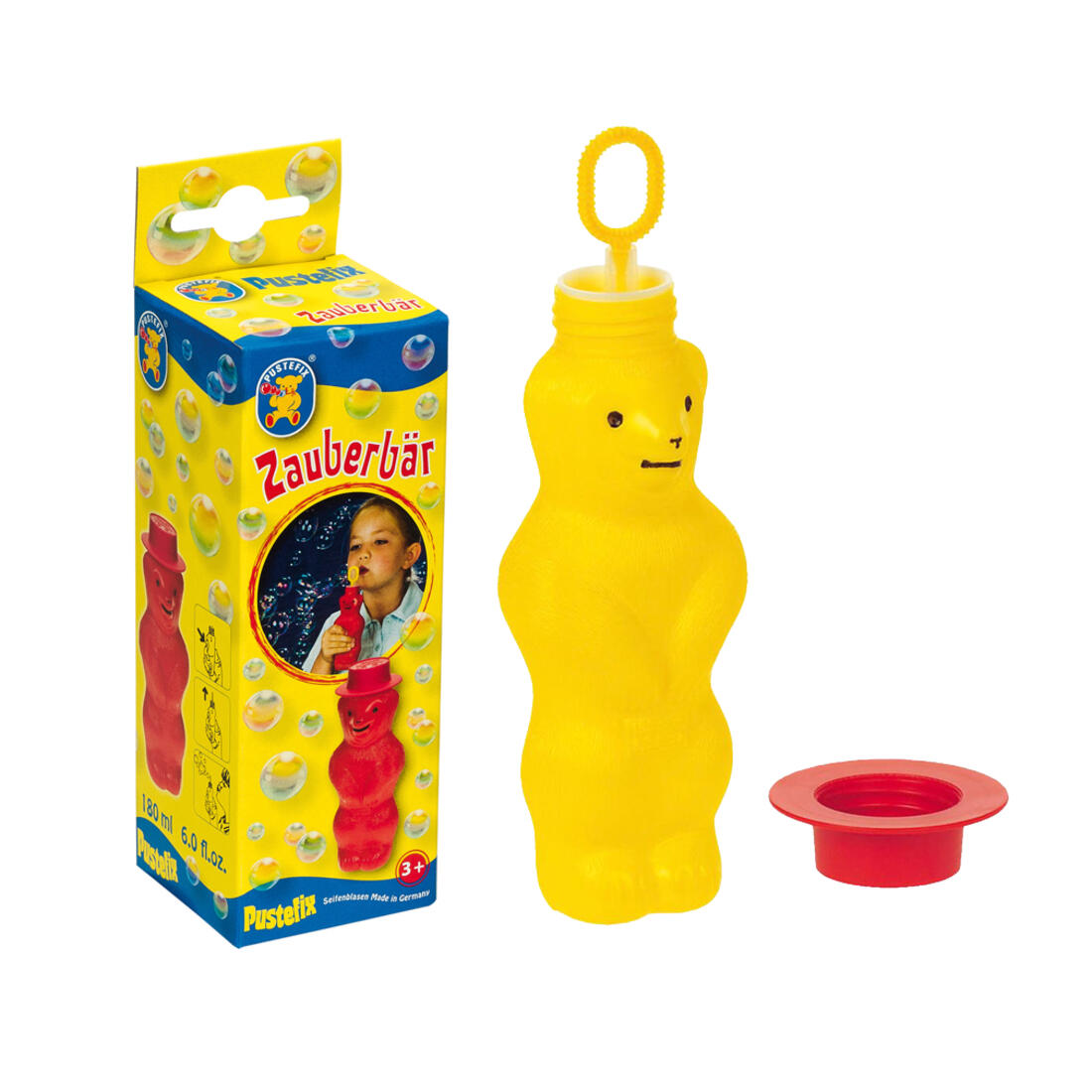 Pustefix bellenblaas toverbeer 180 ml