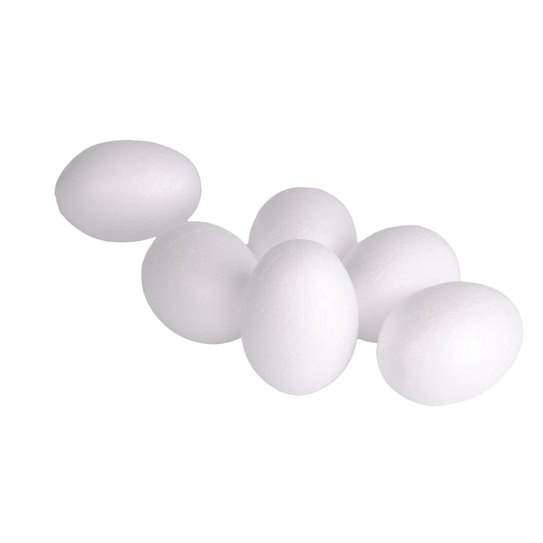Polystyreen ei 5 cm 10 stuks Polystyreen ei 5 cm 10 stuks