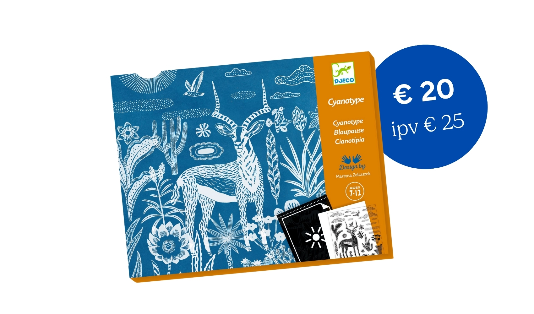  Djeco Cyanotype Savane Nocturne 7-12 jaar