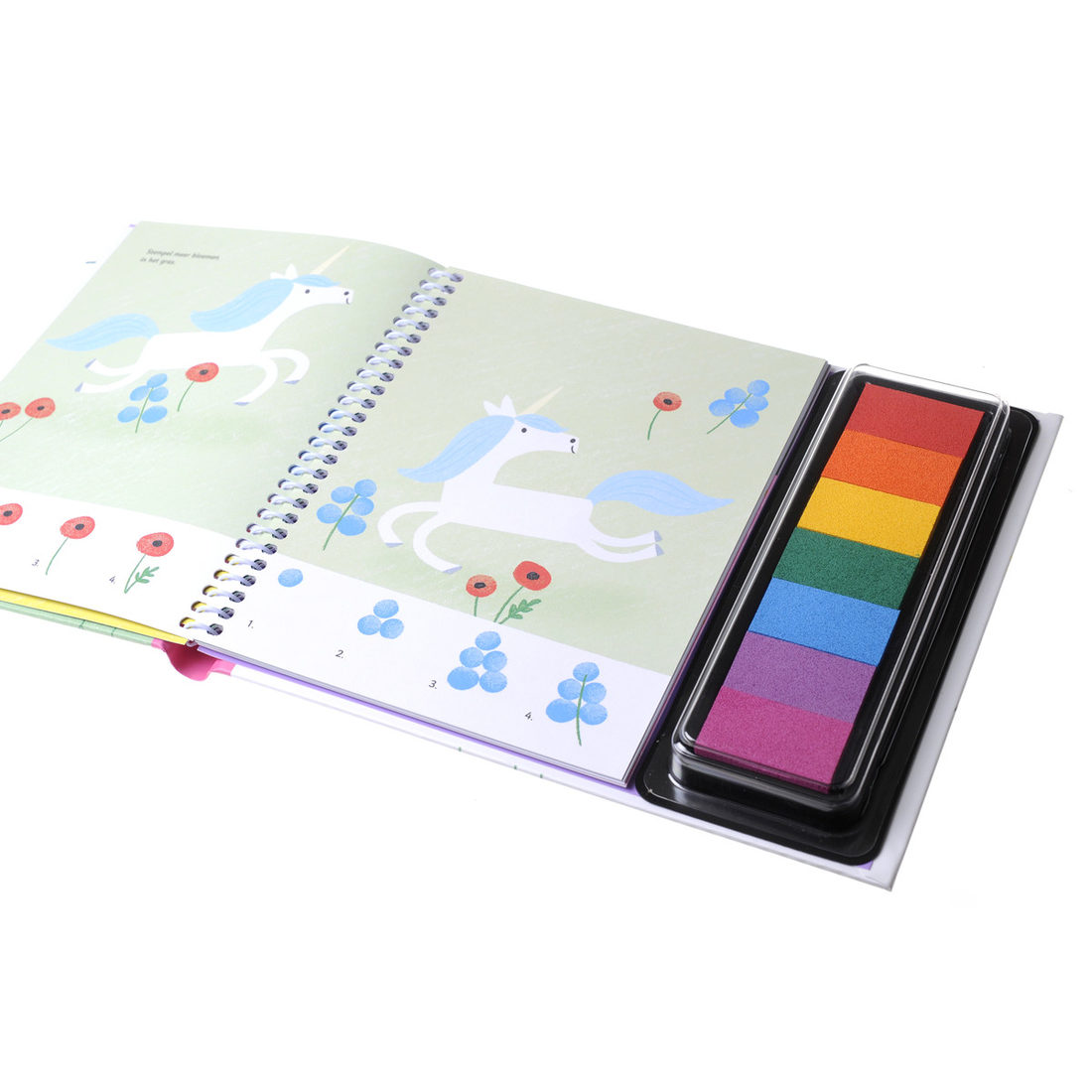 Stempelboek - Eenhoorns en elfjes Stempelboek - Eenhoorns en elfjes