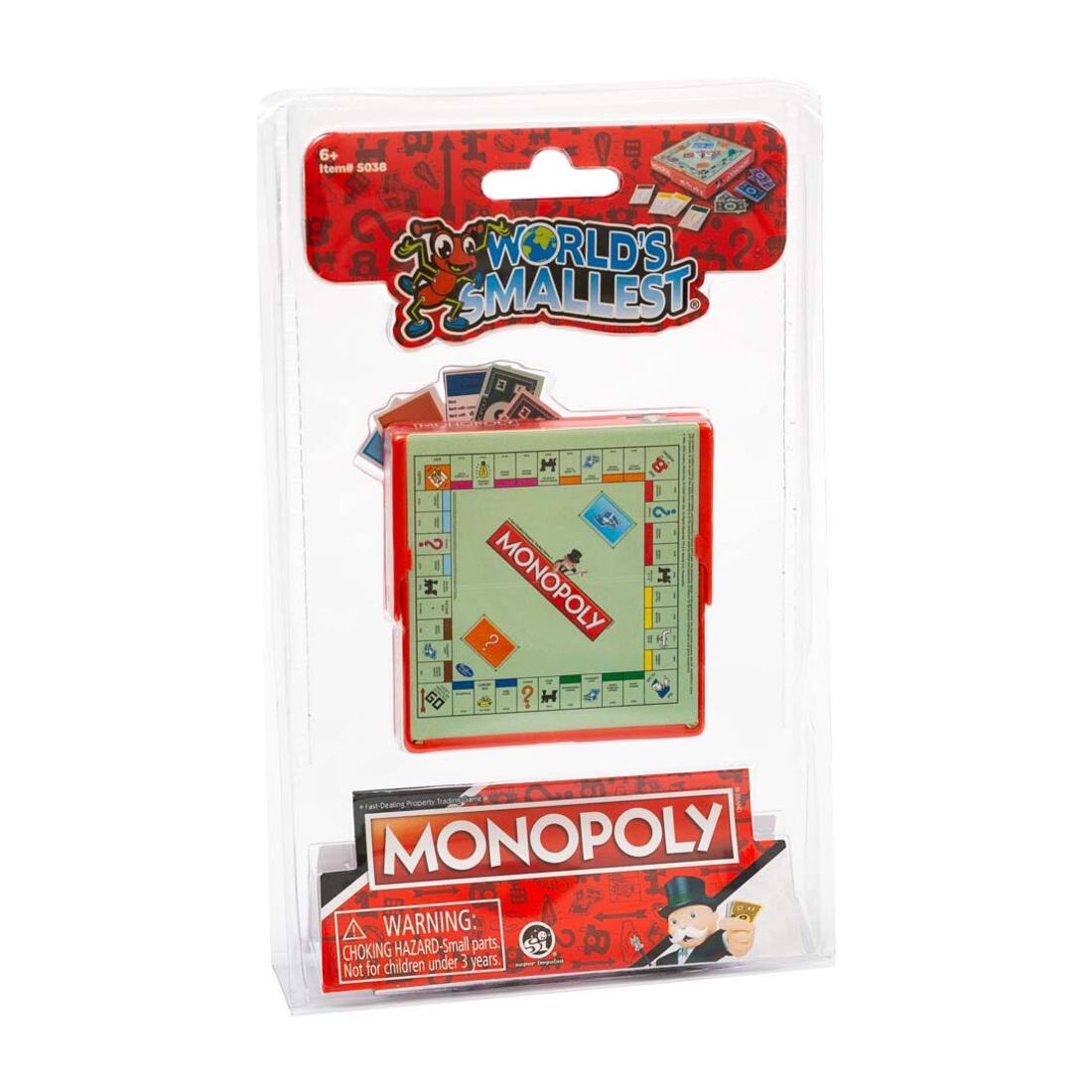 World's Smallest Games Monopoly