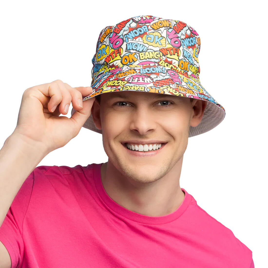 Bucket hat Popart (vissershoedje)