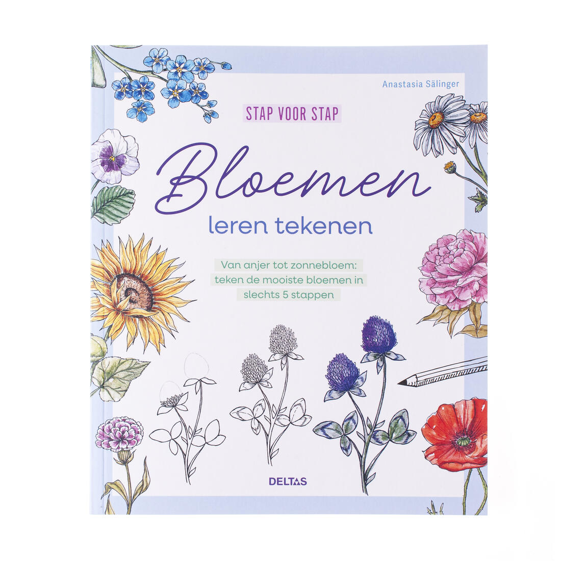 Stap voor stap bloemen leren tekenen