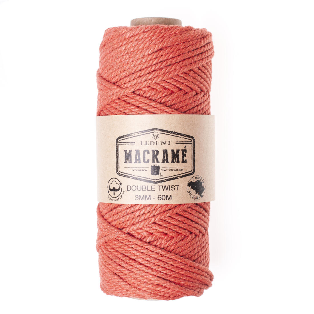Macramé koord katoen 3 mm 60 m