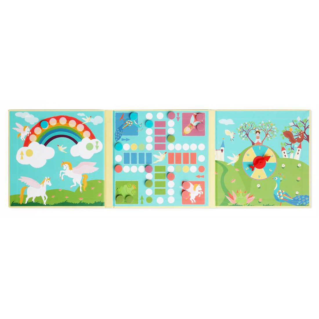 Magnetisch reisspel Eenhoorn ludo 5+ Magnetisch reisspel Eenhoorn ludo 5+