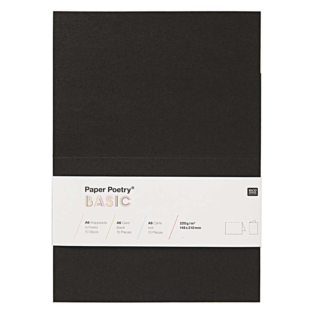 Kaart A6 210 x 148 mm 10 stuks