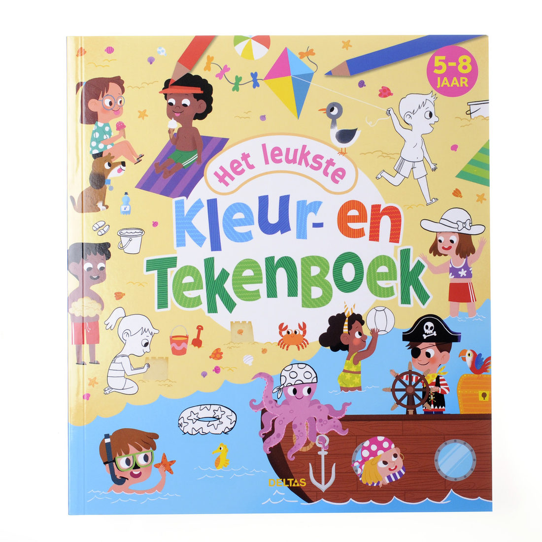 Het leukste kleur- en tekenboek