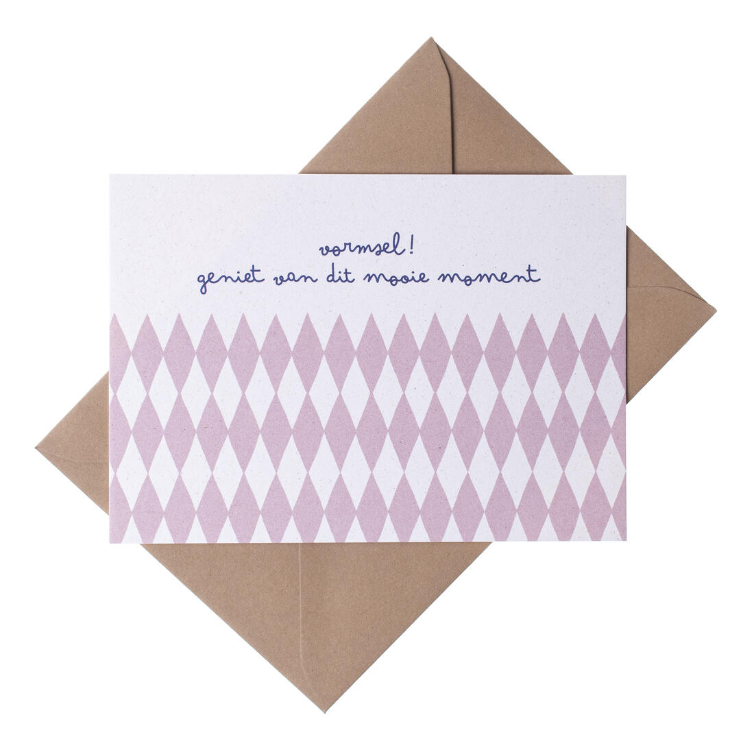 Wenskaart - Vormsel geniet van dit mooie moment