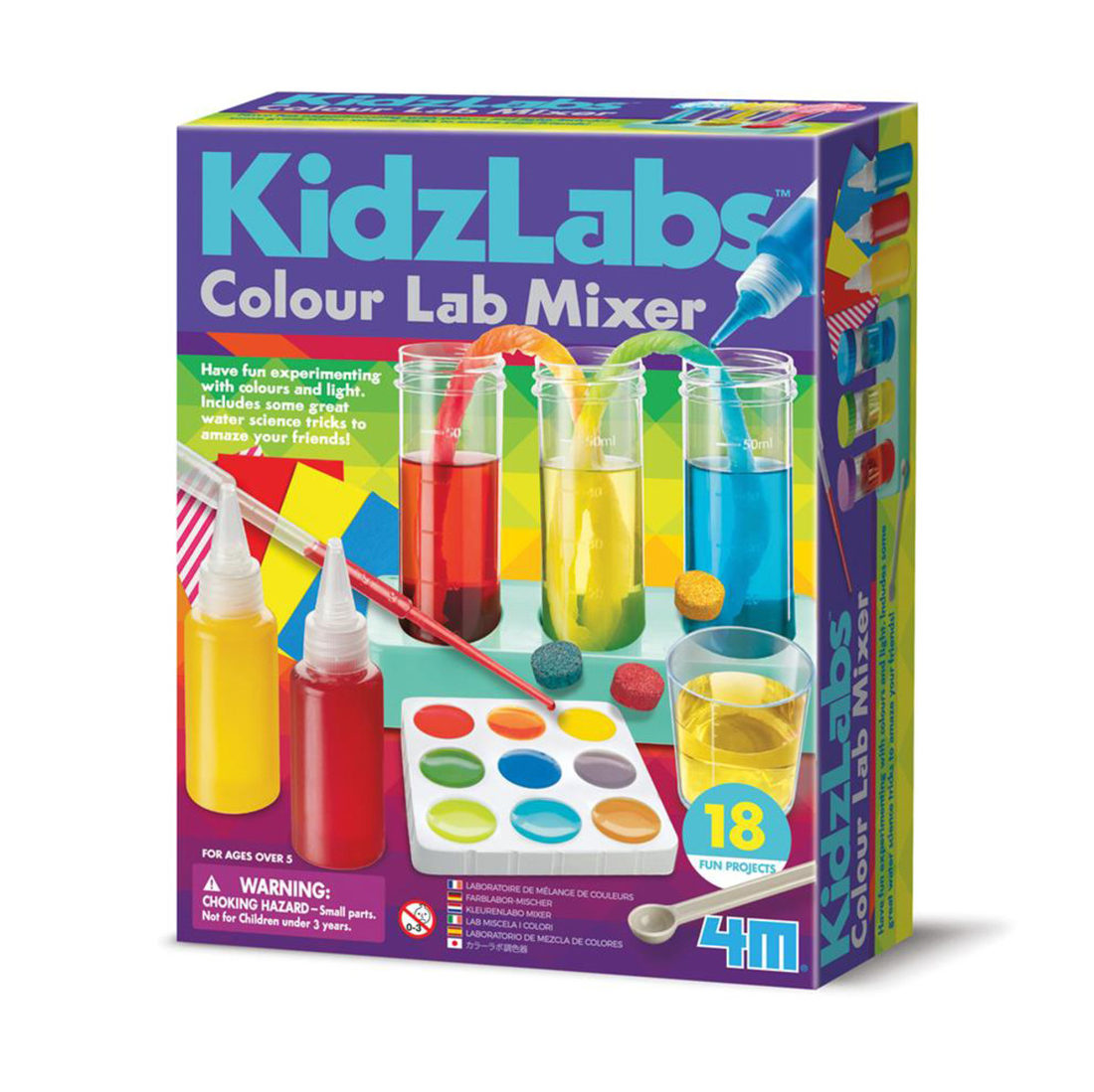 4M Kidzlabs colour lab mixer 5+ 4M Kidzlabs colour lab mixer 5+