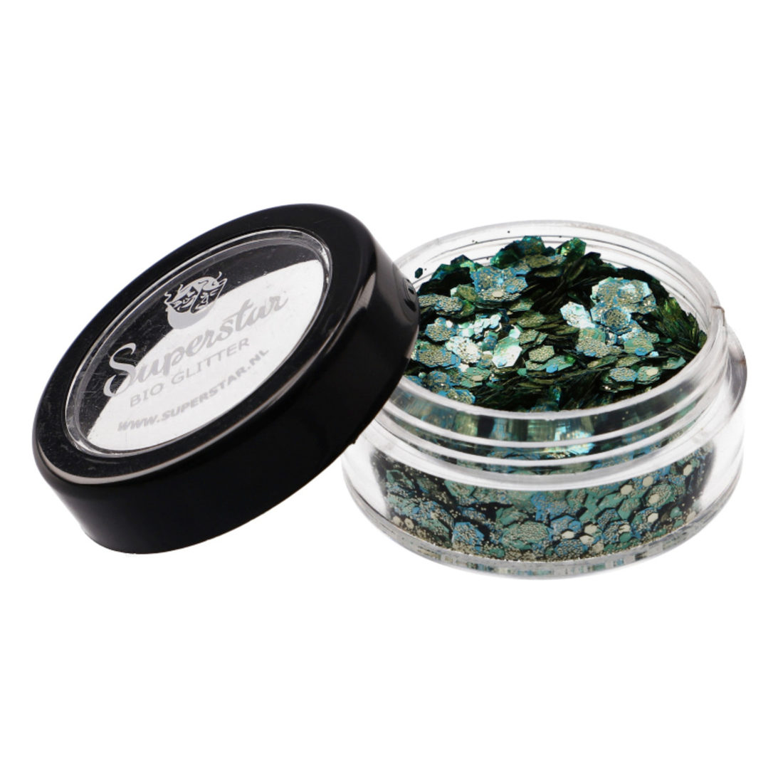 Bioafbreekbare glitters 6 ml chunky mix