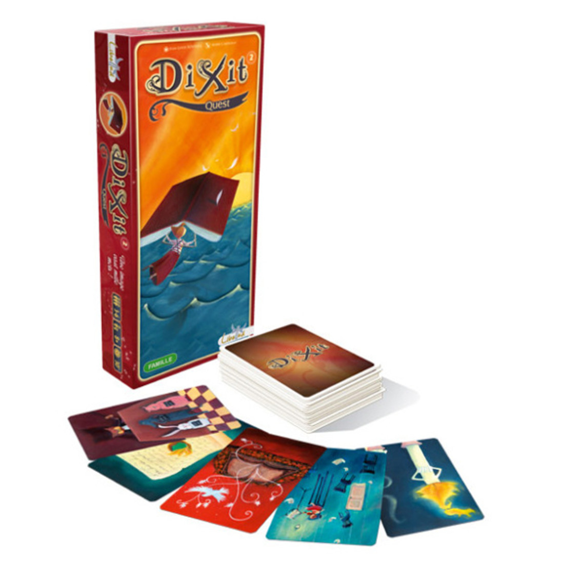 Dixit 2 uitbreiding Quest 84 kaarten Dixit 2 uitbreiding Quest 84 kaarten