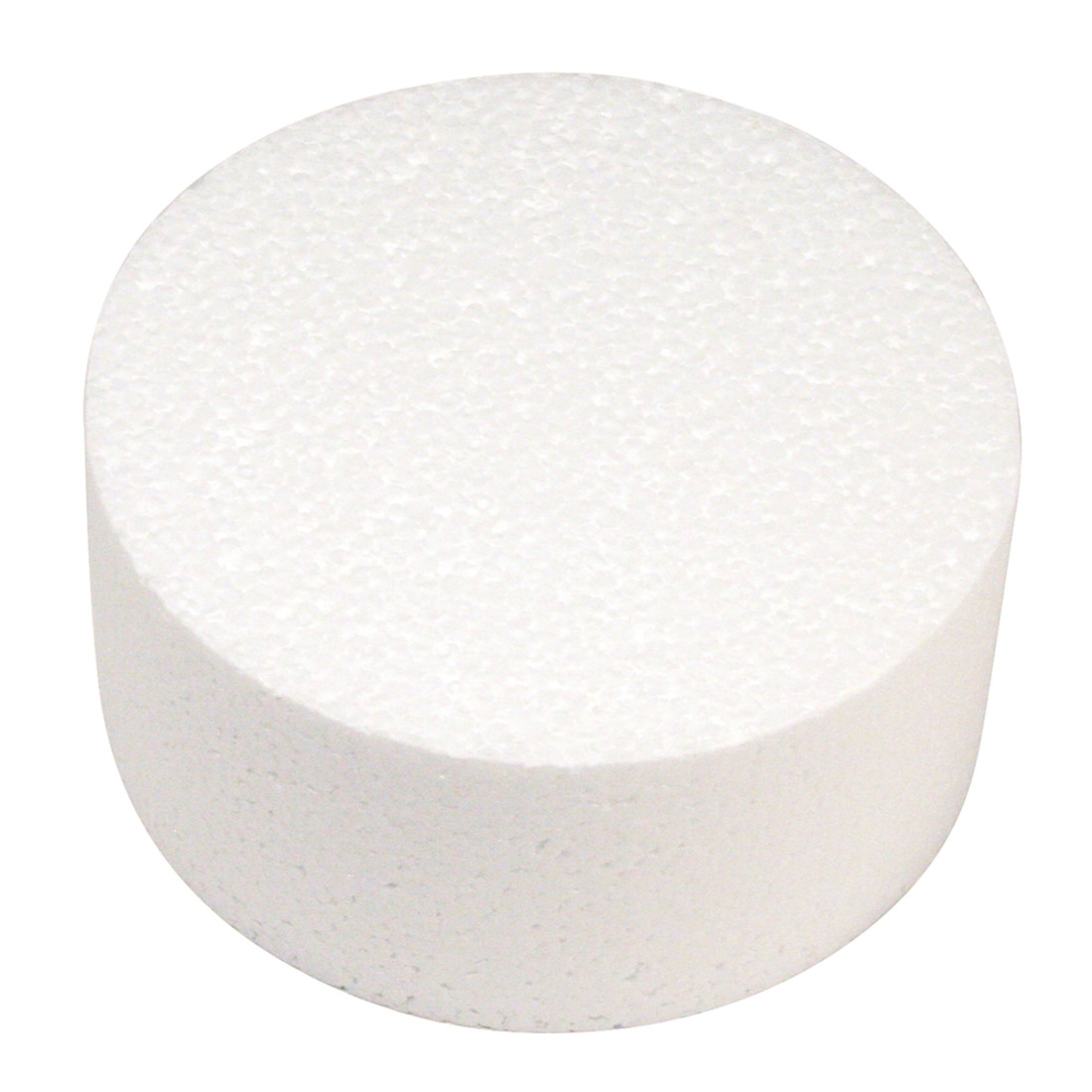Polystyreen schijf rond 10 x 5 cm