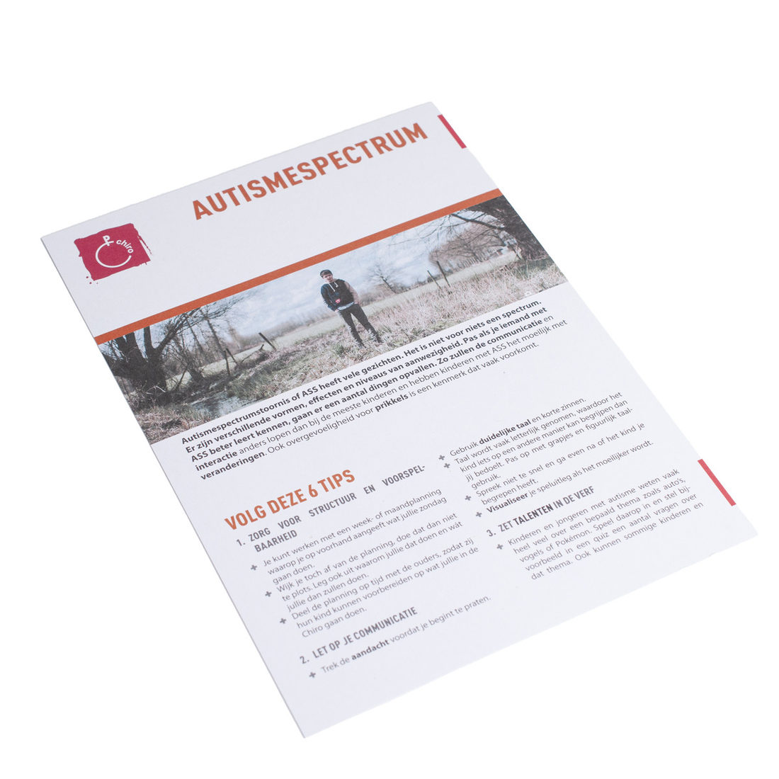 Diversiteitsfiche: autismespectrumstoornis