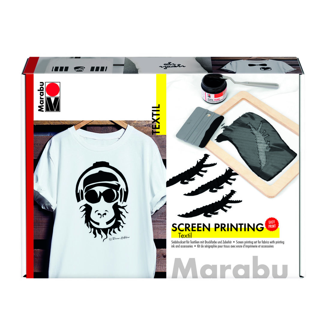 Marabu zeefdrukset op textiel Marabu zeefdrukset op textiel