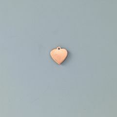Emailleerplaatje hart klein 10 stuks 16 x 15 mm