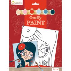 Graffy Paint bohemian 7-12 jaar