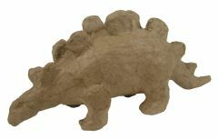 Papier-maché figuurtje 12 cm dinosaurus