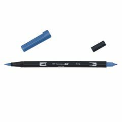 Tombow ABT Dual Brush pen marineblauw