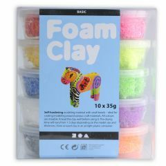 Foam Clay 10 x 35 g assortiment standaard