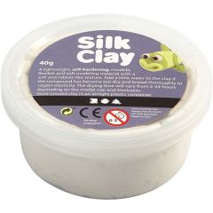 Silk Clay 40 g wit