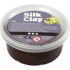 Silk Clay 40 g bruin