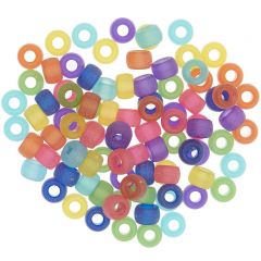 Ponii Beads Kralen 9 x 6 mm 400 stuks transparant