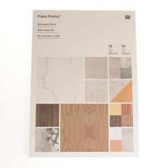 Blok papier A4, 120 - 270 g 30 vellen architectuur