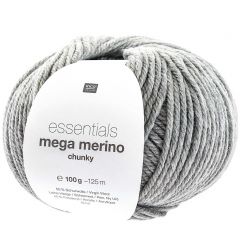 Mega Merino 100 g lichtgrijs