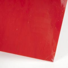 Glasplaat 3 mm COE 90 20 x 18 cm rood opaak