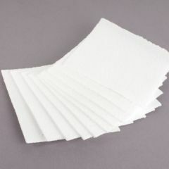 Biosuluble fibre papier 1 mm dik 75 x 75 mm 10 stuks