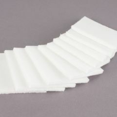 Biosuluble fibre papier 2 mm dik 48 x 48 mm 10 stuks