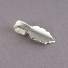 Haakje voor hanger zilver small 1 stuk
