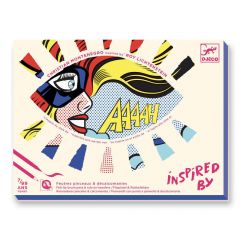 Djeco knutselset inspired by Roy Lichtenstein 7-99 jaar