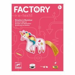 Djeco Factory e-textil broche - Sweet Unicorn 9+