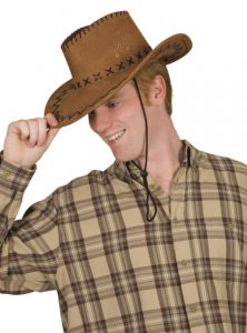 Cowboy hoed bruin
