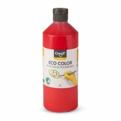 Creall plakkaatverf Eco color 0,5 l lichtrood