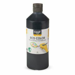 Creall plakkaatverf Eco color 0,5 l zwart