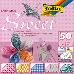Origamiblaadjes 20 x 20 cm 50 stuks Sweet